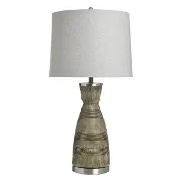 Timber Route Table Lamp