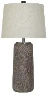 Sorrel Brown Transitional Lamp