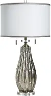 Tamboti Silver Table Lamp