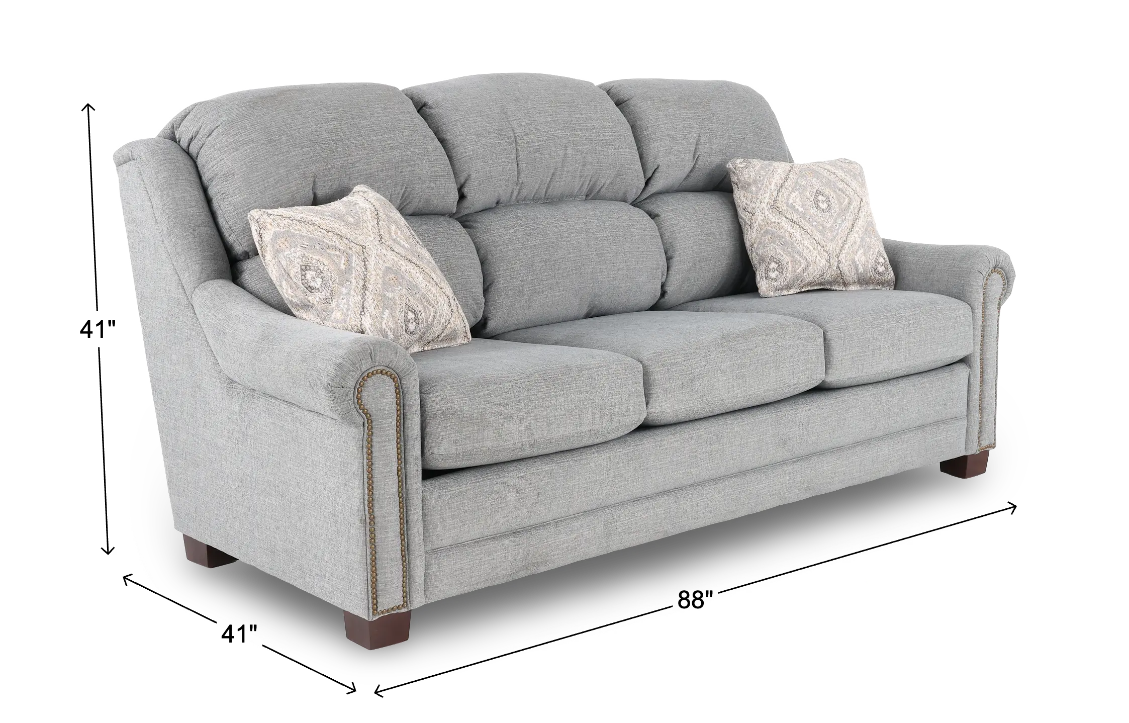 Dawson Gray Sofa-3