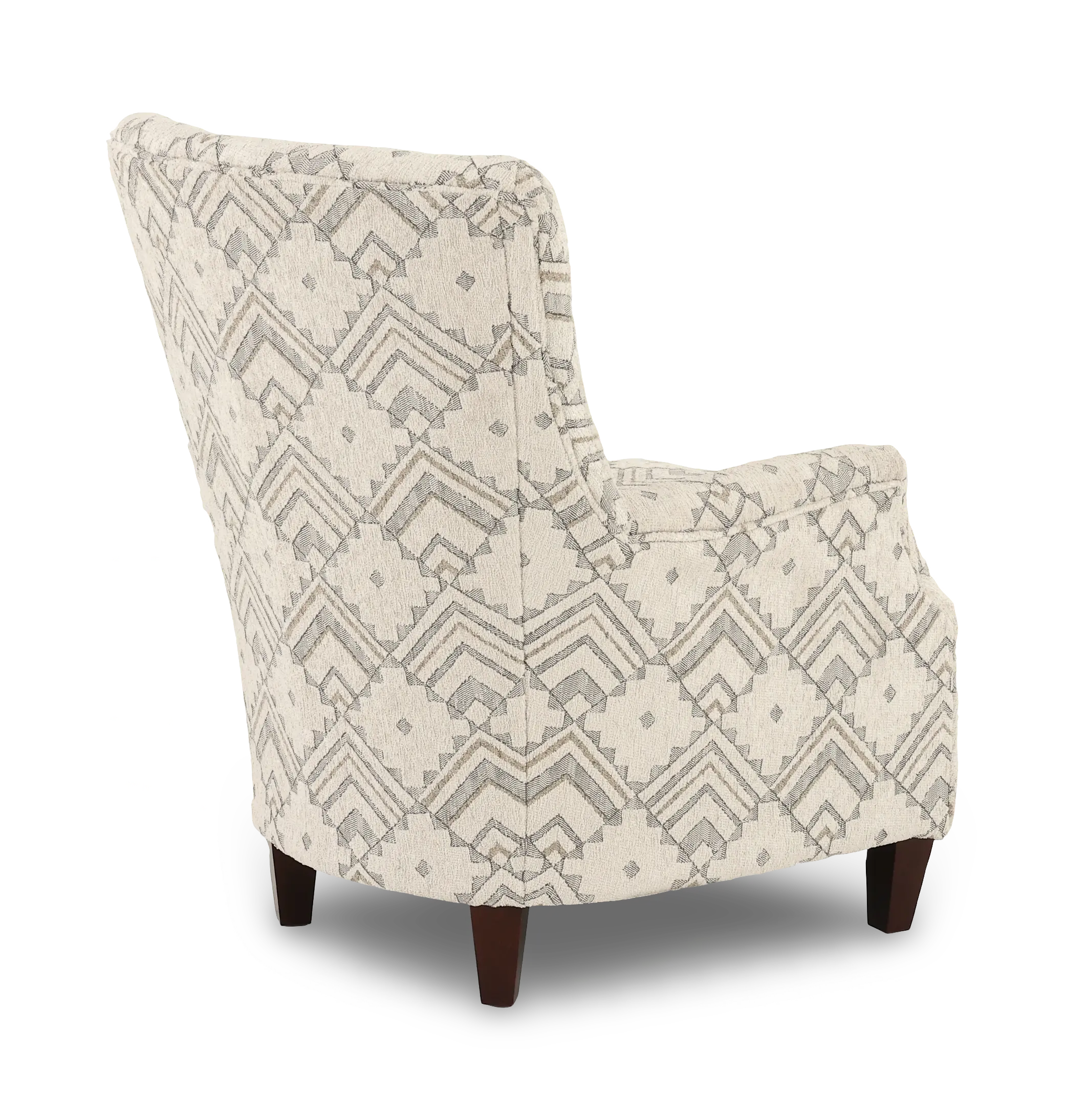 Loren Fog Gray Geometric Accent Chair-6