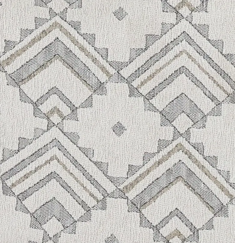 Loren Fog Gray Geometric Accent Chair-8
