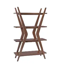 Estraton Walnut Brown Bookcase