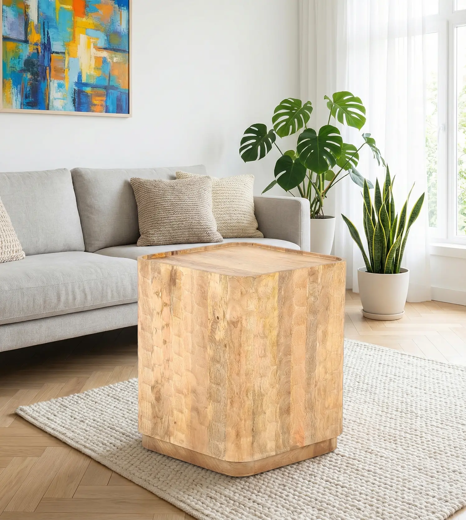 Gibson Brown End Table-2