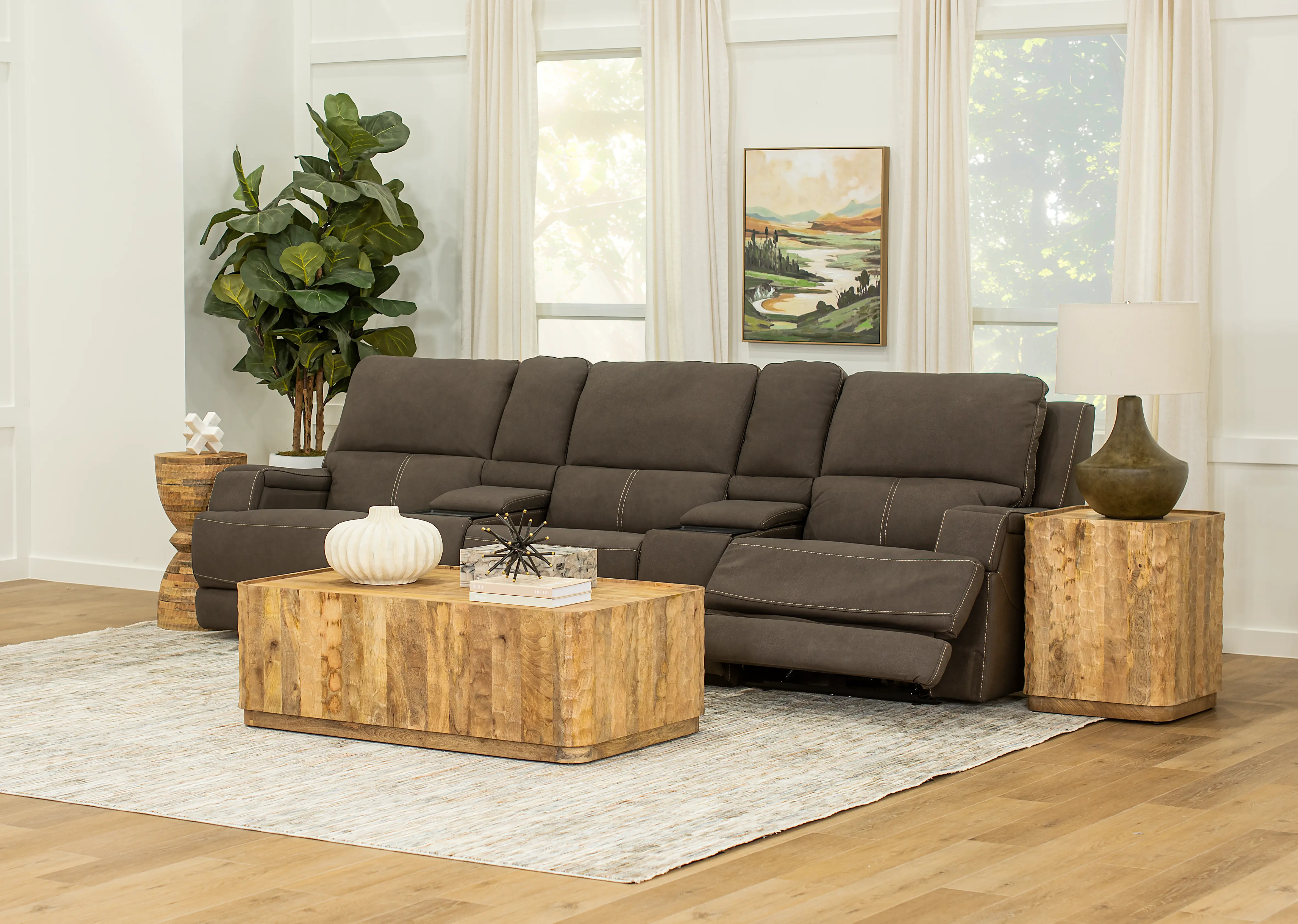 Gibson Brown End Table-9