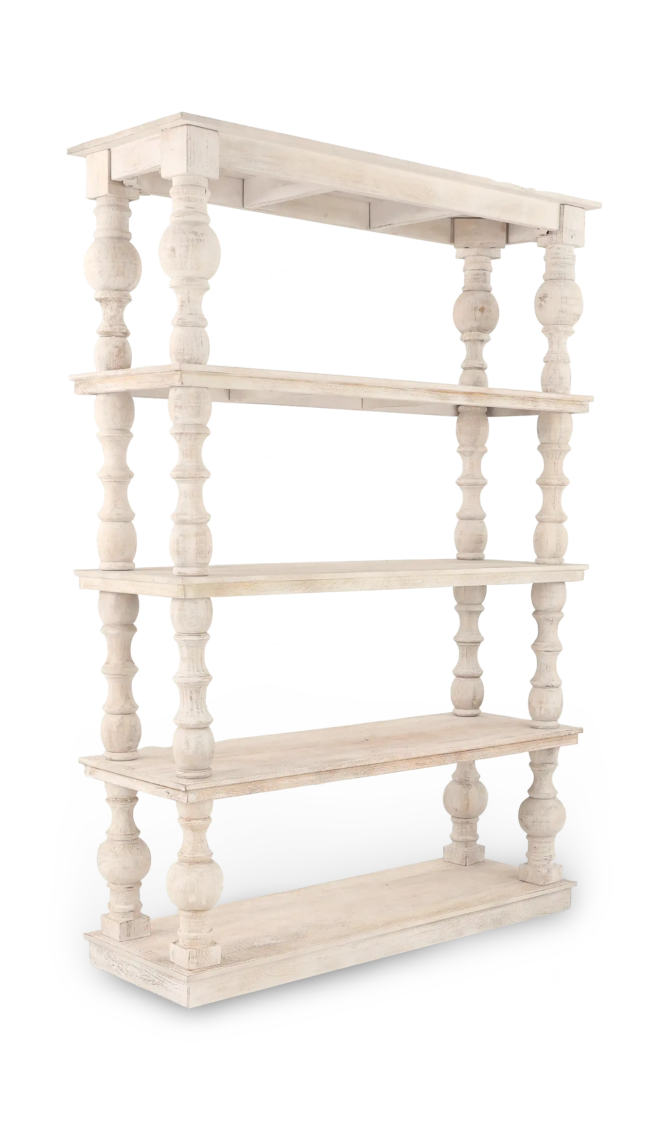 Harvest White Bookcase-1