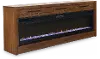 Revel Brown Fireplace Console