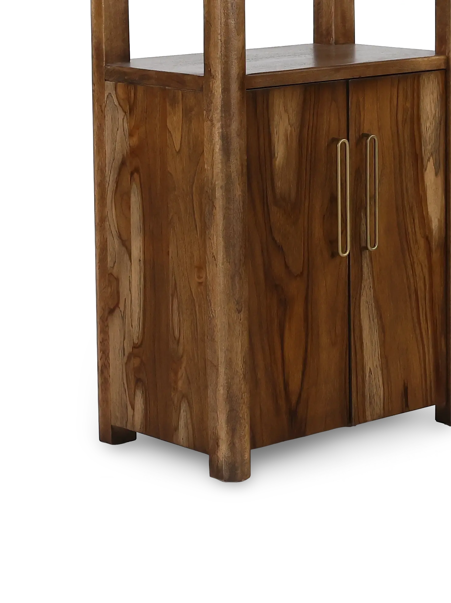 Balam Brown Bookcase Pier-7