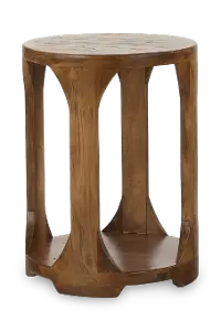 Balam Brown Side Table
