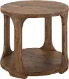 Balam Brown End Table