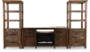 Dutton Brown Fireplace Entertainment Center