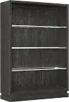 Axiom Black Bookcase