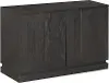 Axiom Black Two Door Cabinet