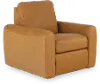 Sonny Camel Brown Leather Power Recliner