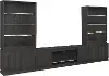 Axiom Black Fireplace Entertainment Center