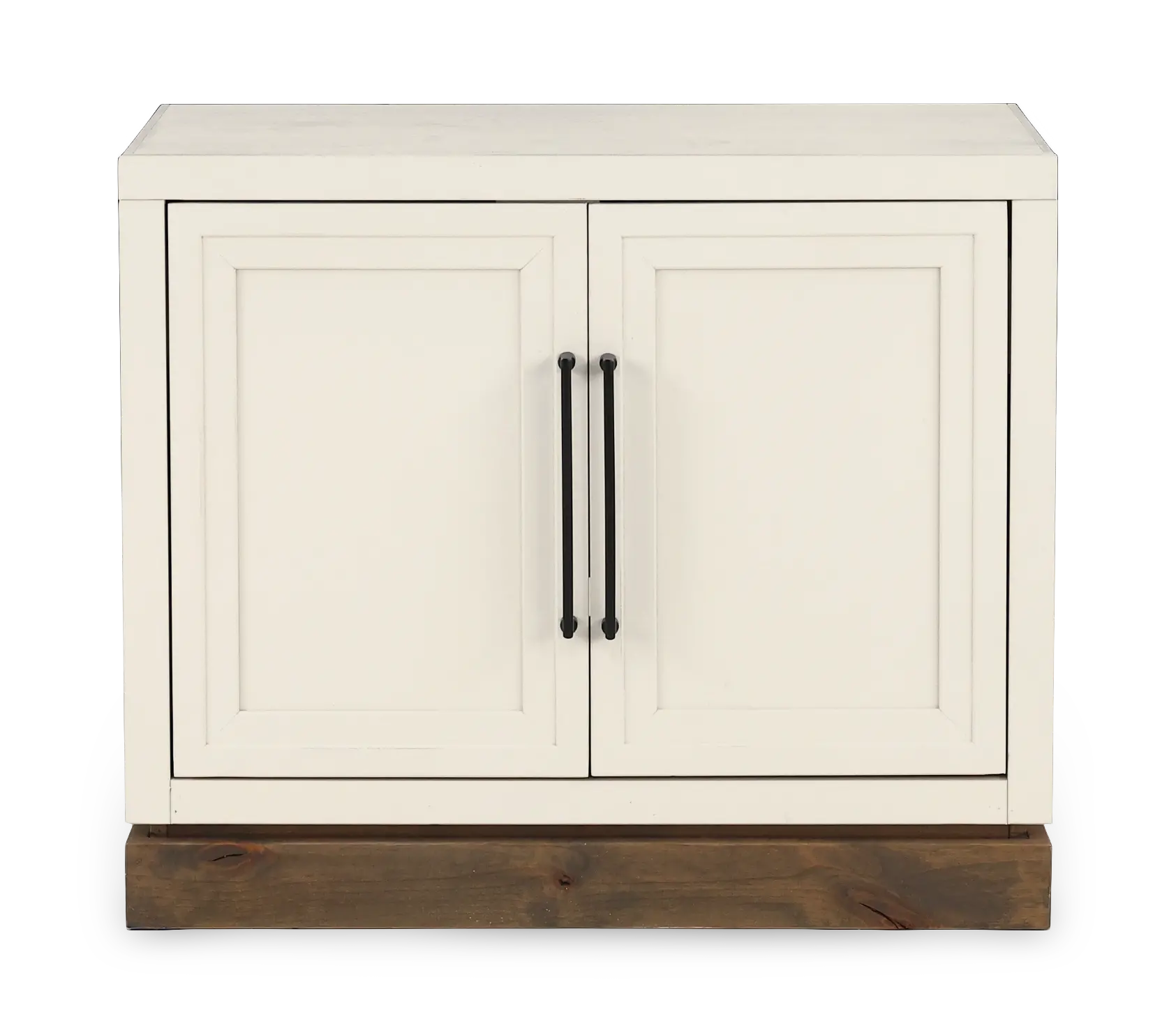 Nora White Two Door Cabinet-1