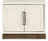 Nora White Two Door Cabinet
