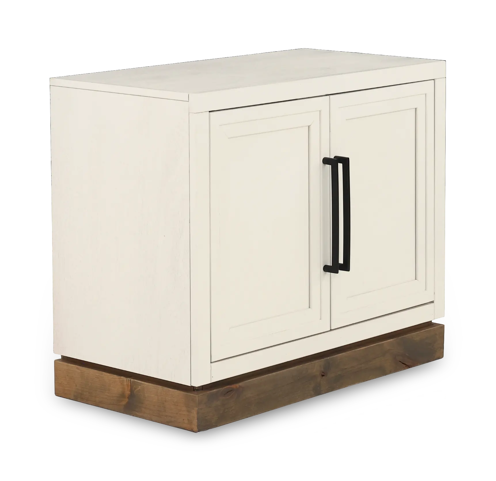 Nora White Two Door Cabinet-4