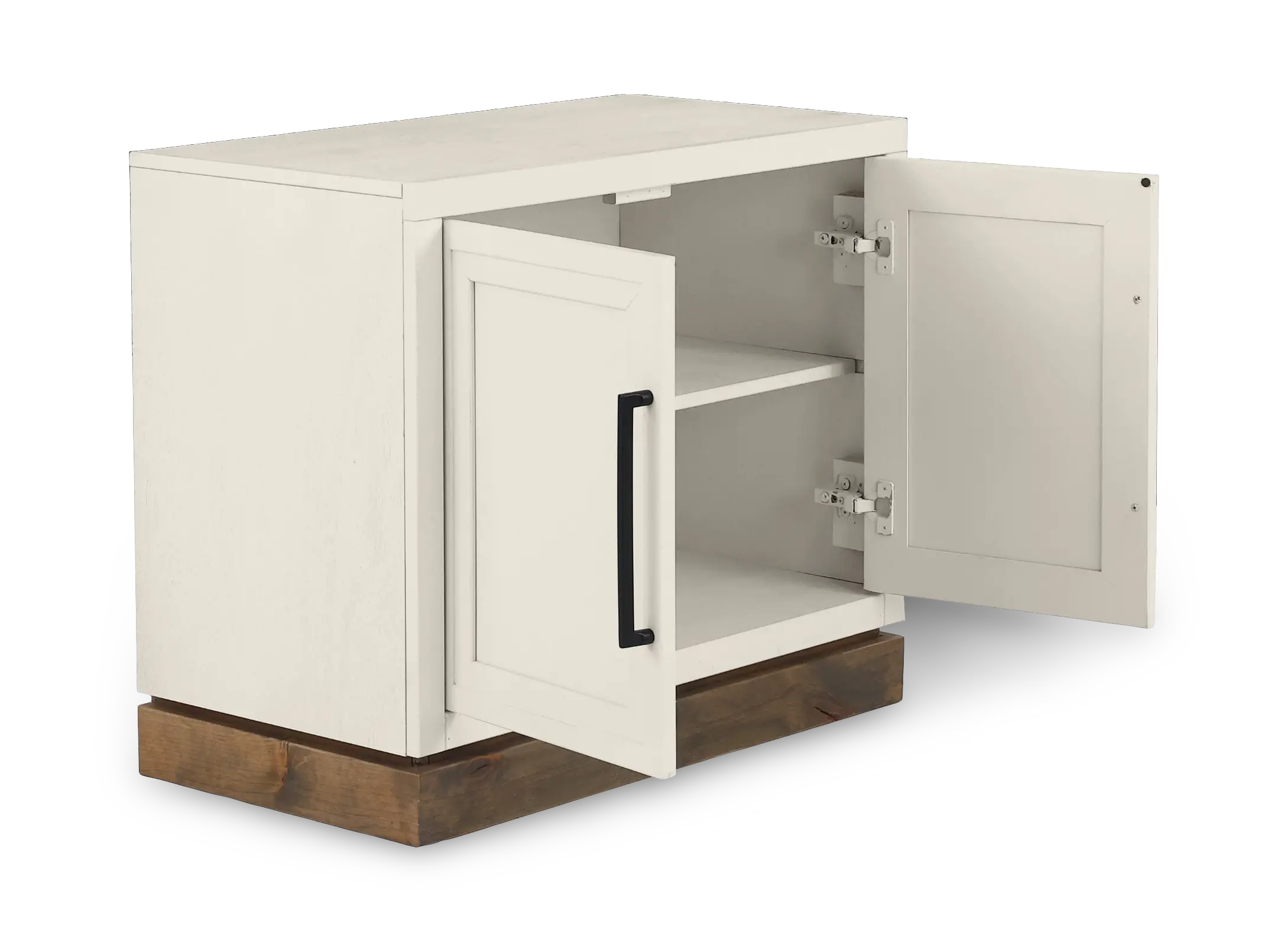Nora White Two Door Cabinet-5