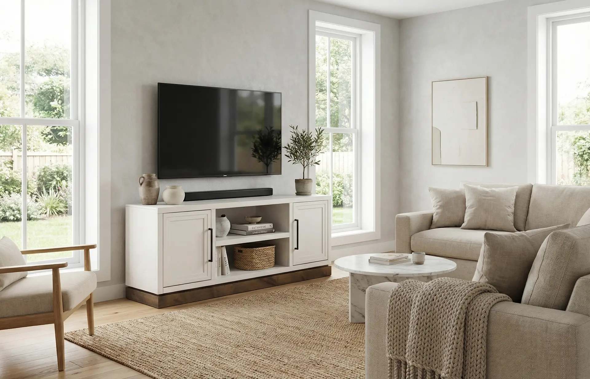 Nora White TV Sand-2