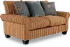 MKDLOV Lark Rancho Stripe Saddle Loveseat