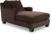 DAKCHS Dakota Espresso Accent Chaise Lounge