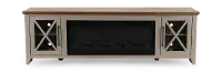 Ithaca Sandstone Brown 83  Fireplace