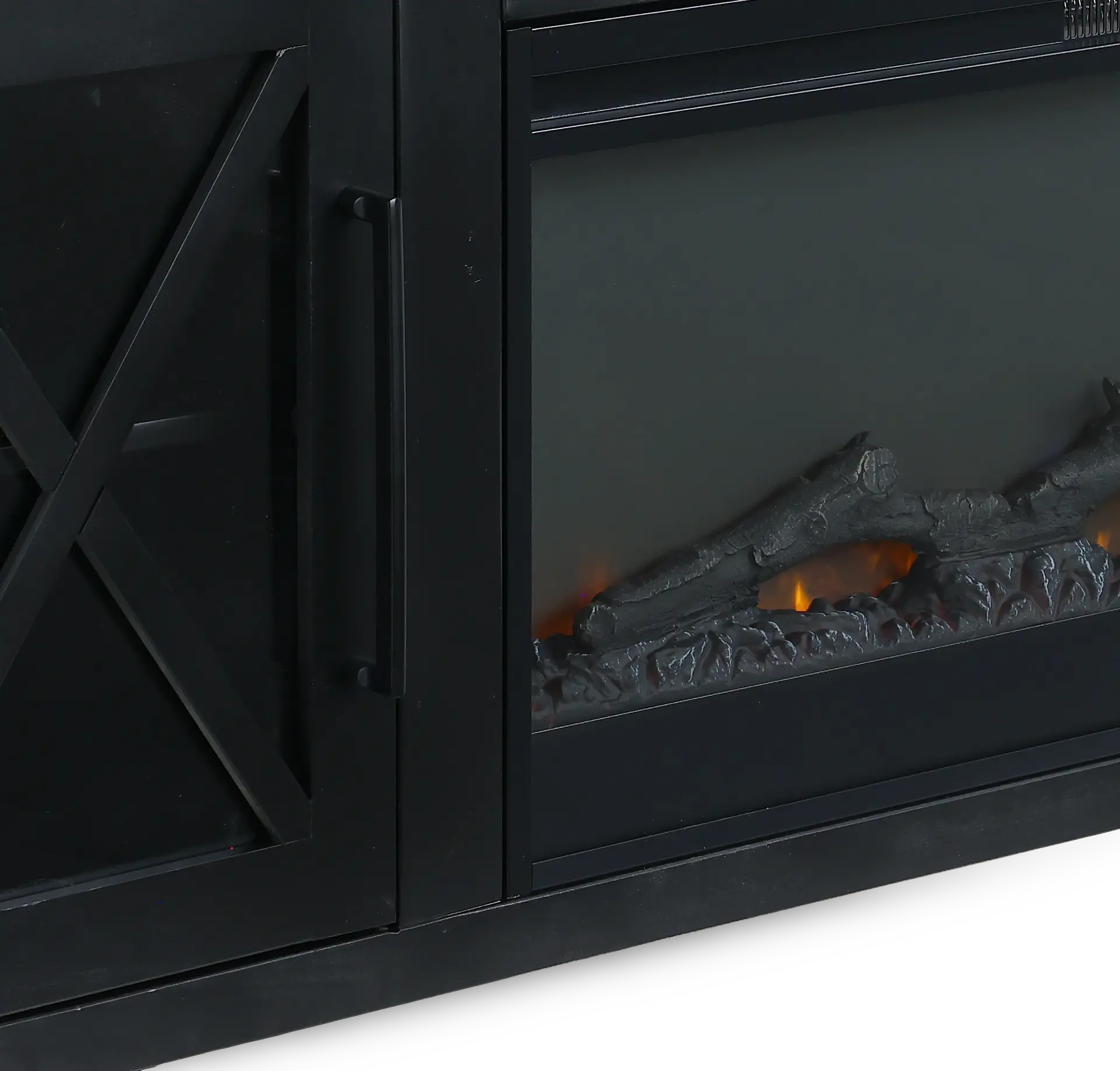 Ithaca Black 83  Fireplace-7