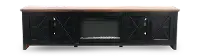 Ithaca Black 96  Fireplace