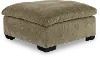 TUDO4040/TOBIN LAUREL Tuscany Olive Taupe Ottoman