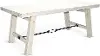 Marina White Sand 5-Piece Extendable Dining Set