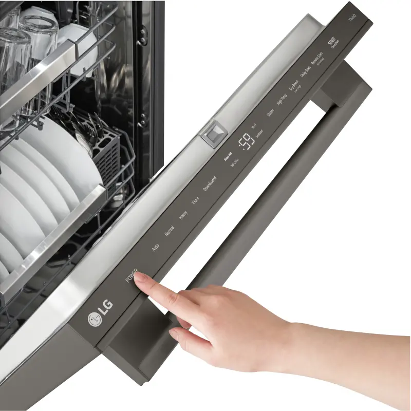 LDNTH753D LG Top Control Smart Dishwasher - Black Stainless Steel-12