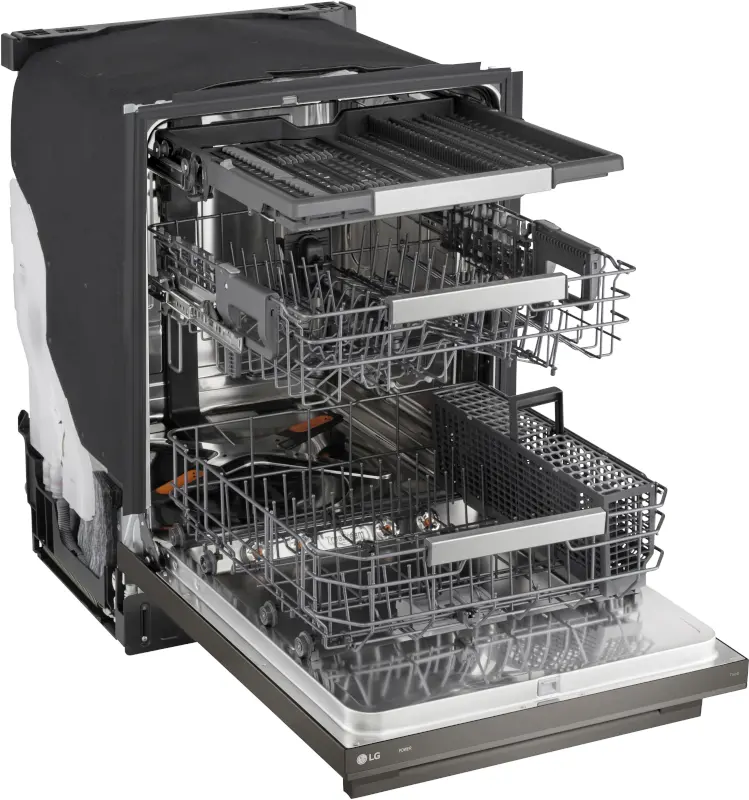 LDNTH753D LG Top Control Smart Dishwasher - Black Stainless Steel-18