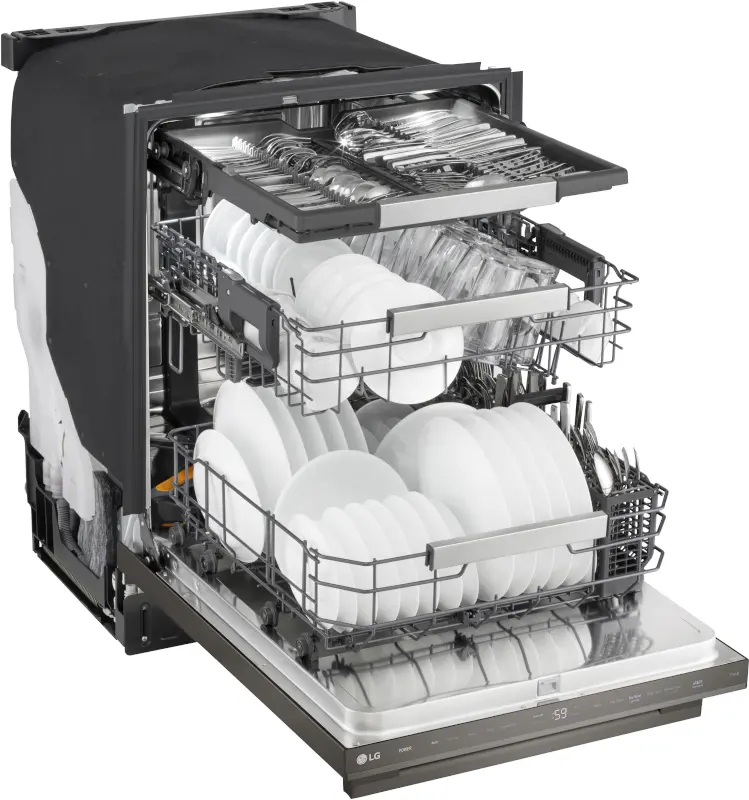 LDNTH753D LG Top Control Smart Dishwasher - Black Stainless Steel-19
