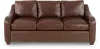 510638/DC/MT/LB206077 Charlie Cognac Leather Queen Sleeper Sofa
