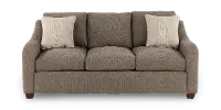 510638/DC/MT/D207478/J208362 Charlie Fossil Brown Queen Sleeper Sofa