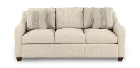 510638/DC/MT/D207460/J208321 Charlie Porcelain Off-White Queen Sleeper Sofa