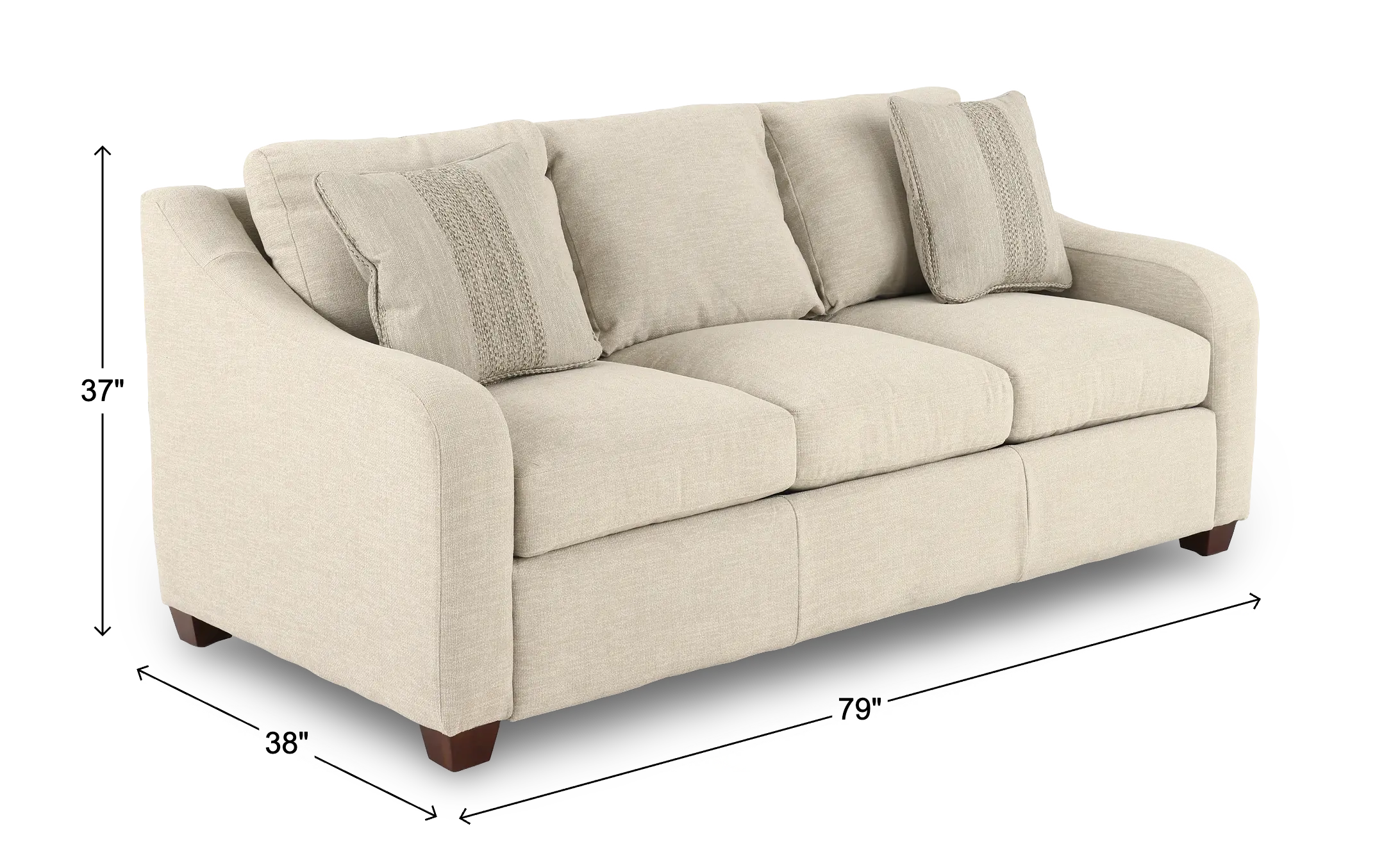510638/DC/MT/D207460/J208321 Charlie Porcelain Off-White Queen Sleeper Sofa-3
