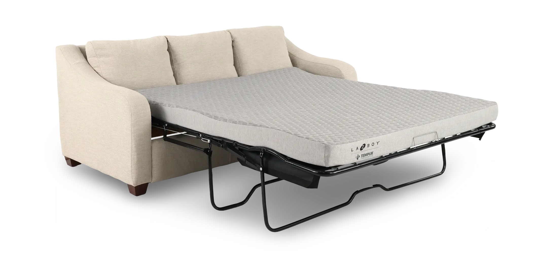 510638/DC/MT/D207460/J208321 Charlie Porcelain Off-White Queen Sleeper Sofa-5
