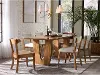 Harper Harvest Brown 5-Piece Dining Set