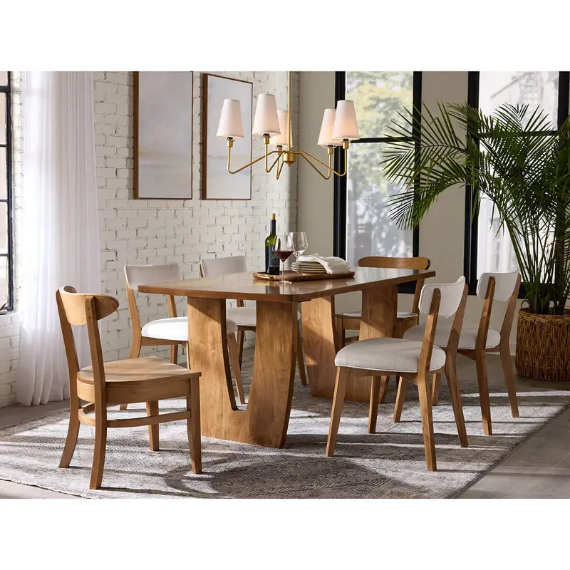 Harper Harvest Brown 5-Piece Dining Set