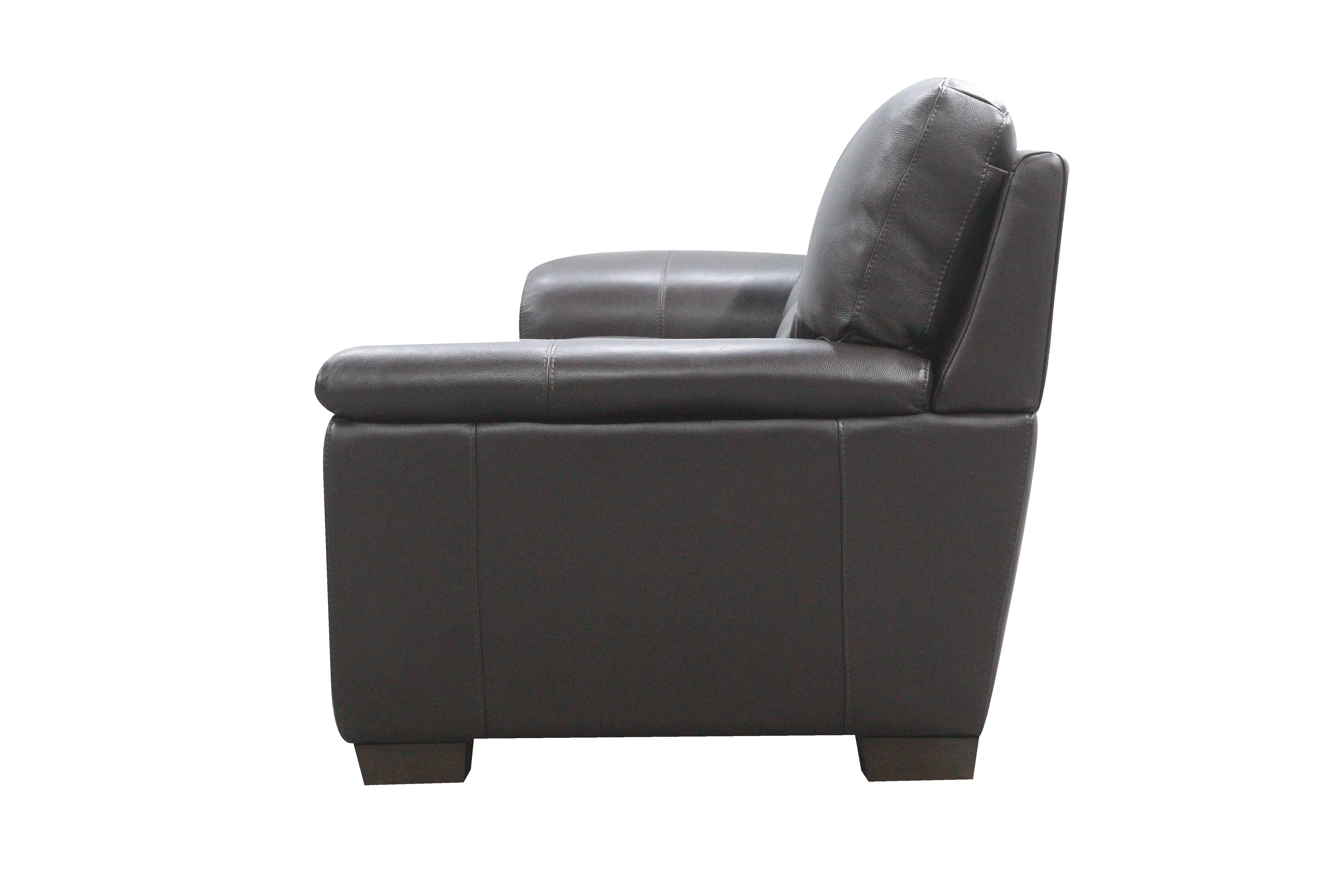 Wadsworth Walnut Brown Leather Sofa-3