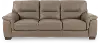 Wadsworth Granite Beige Leather Sofa