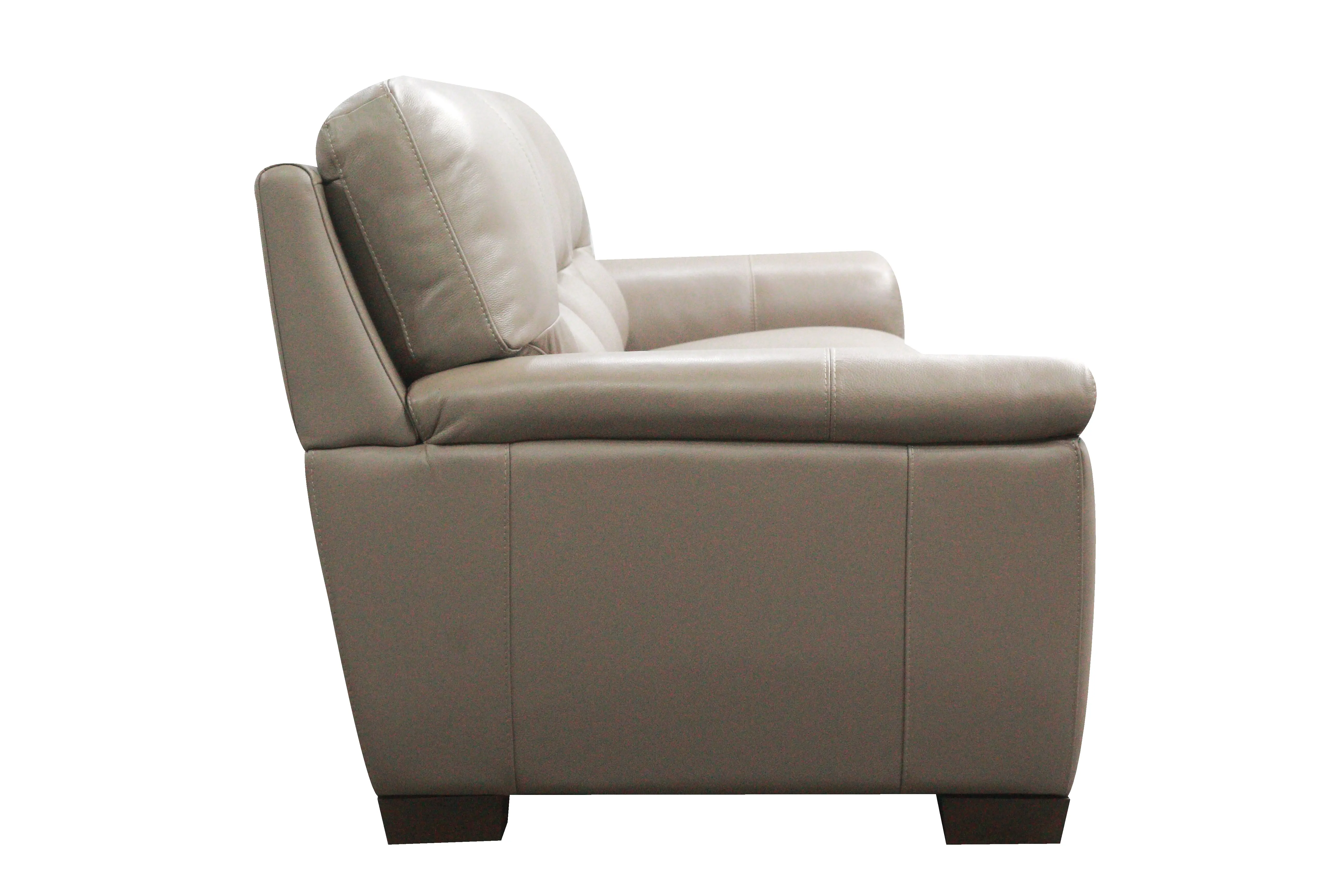 Wadsworth Granite Beige Leather Sofa-3