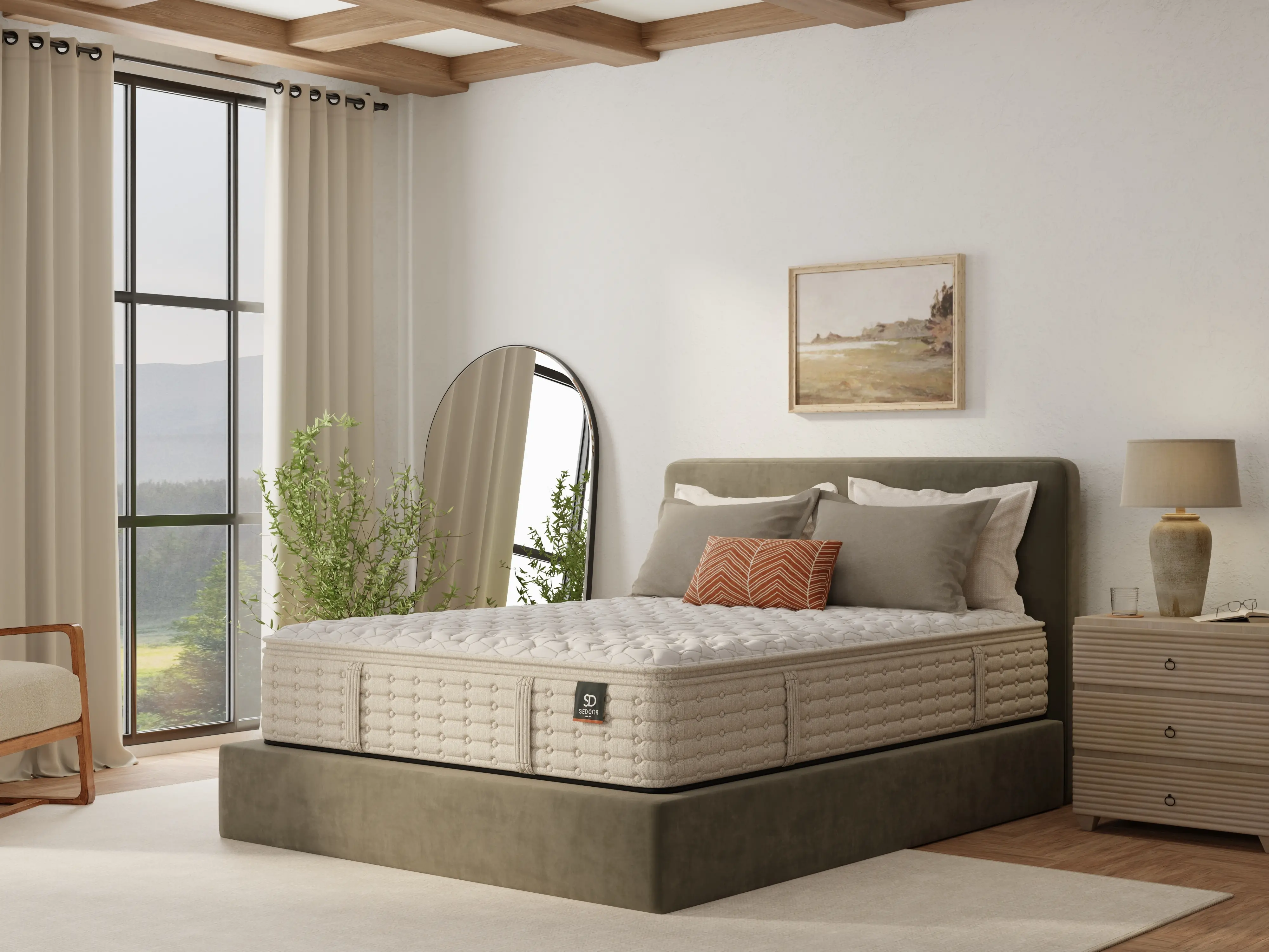 8586KK-1030 Sedona Trimline Firm Full Mattress-2