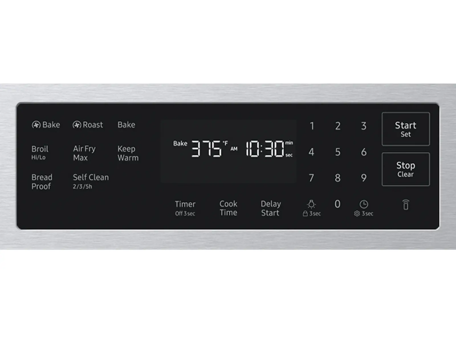 Samsung Bespoke 6.0 Cu Ft Smart Single Oven Gas Range - Stainless Steel-11