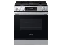Samsung Bespoke 6.0 Cu Ft Smart Single Oven Gas Range - Stainless Steel