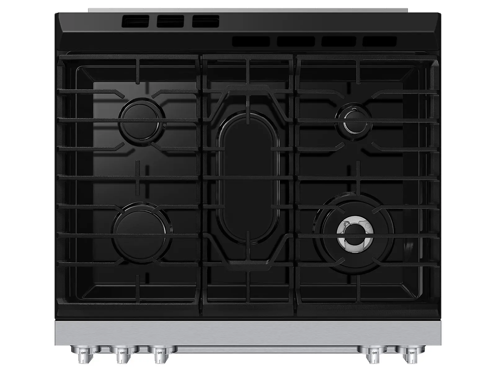 Samsung Bespoke 6.0 Cu Ft Smart Single Oven Gas Range - Stainless Steel-13