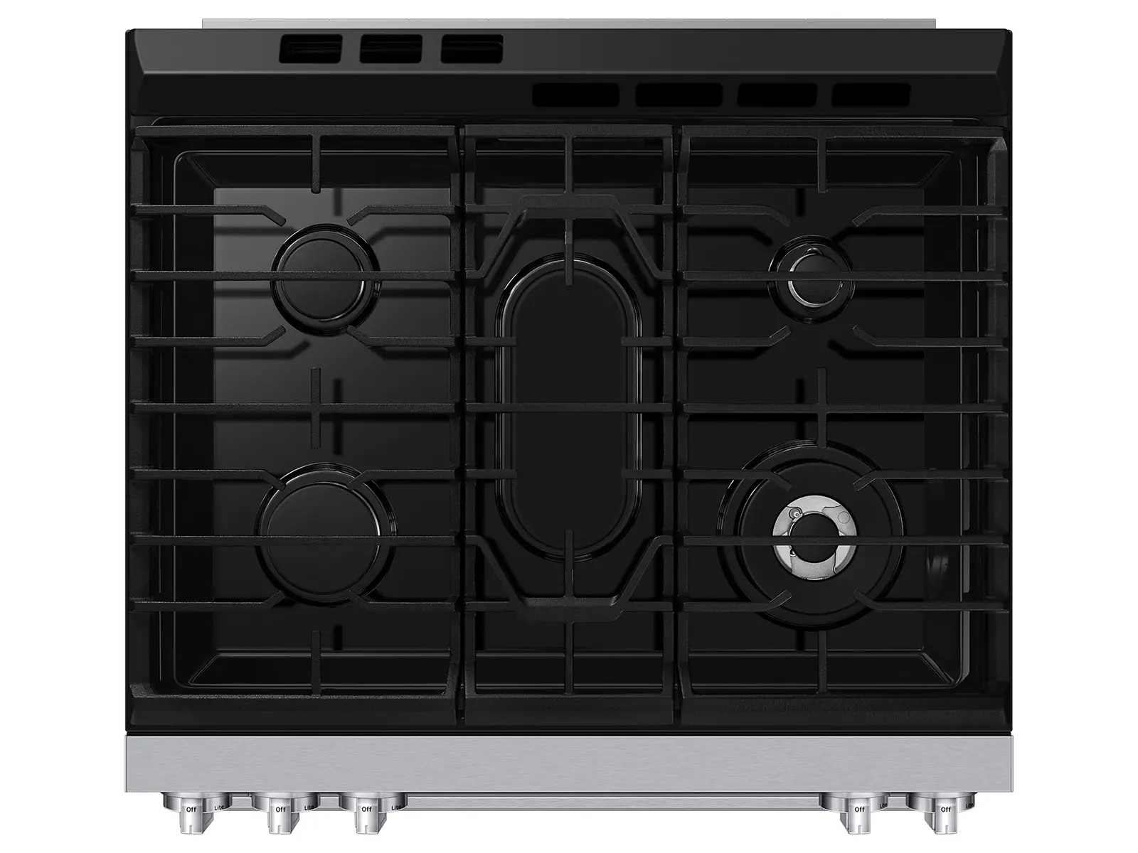 Samsung Bespoke 6.0 Cu Ft Smart Single Oven Gas Range - White Glass-13