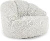 Kalmar Linen Off-White Swivel Chair